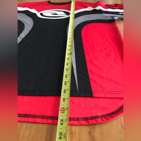 ANSWER RACING MX MOTO JERSEY MENS X-LARGE BLACK RED WHITE - Picture 9 of 11